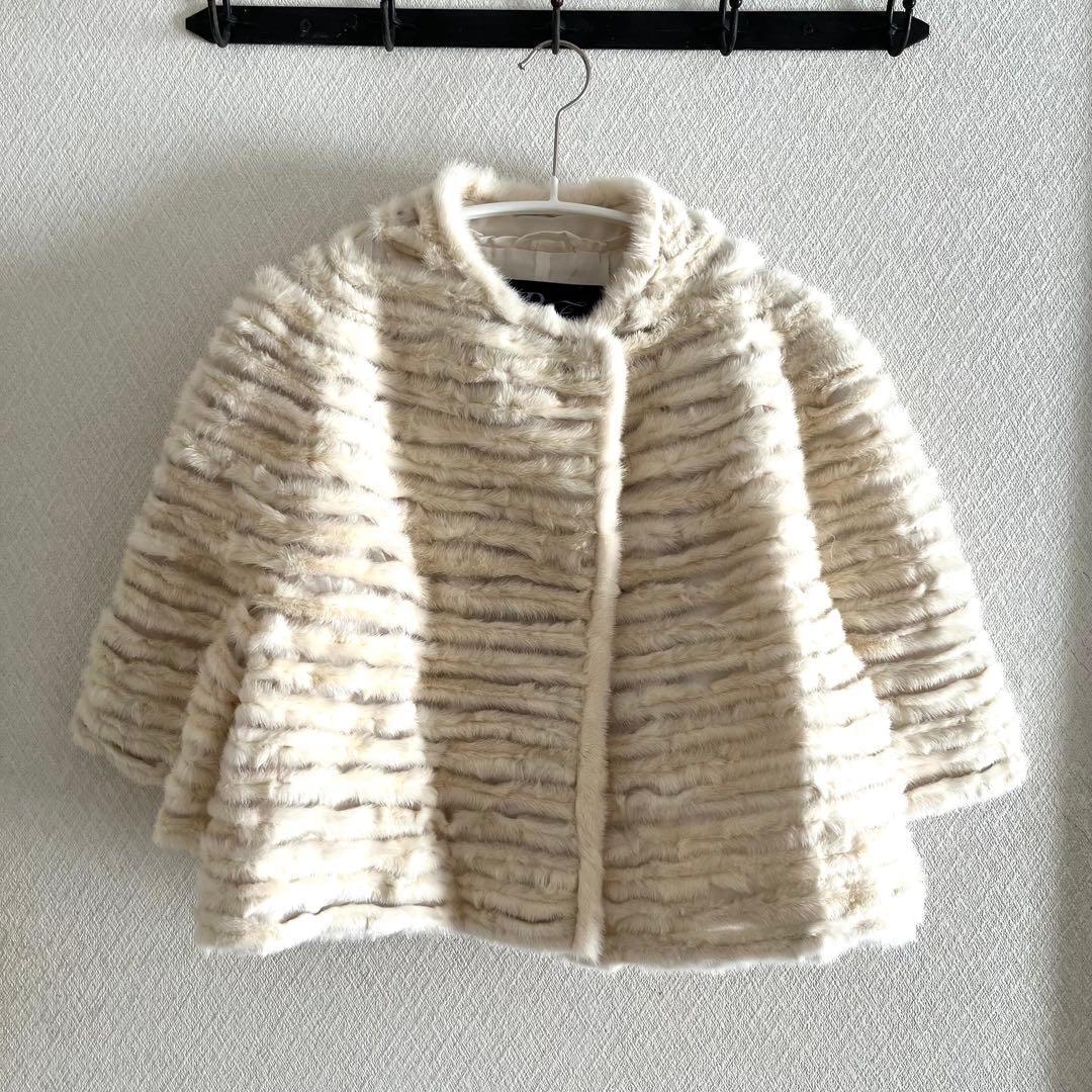 【専用】KB fur 木下物産 ミンク 毛皮 ファーコート ボレロ カーディガン