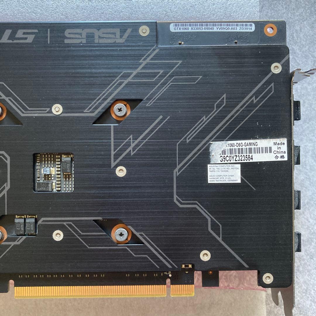 中古 ASUS ROG STRIX-GTX1060-O6G-GAMING