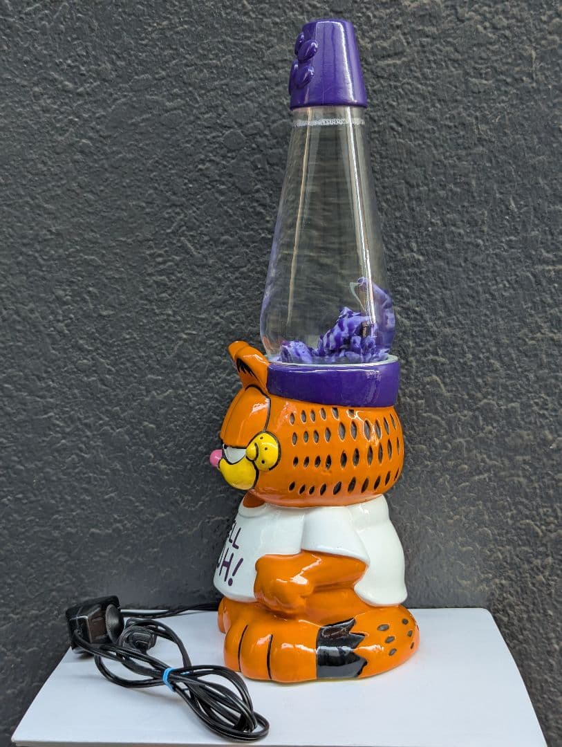 【ガーフィールド超レアな”ラバライト“＋α】1999 癒しのインテリア中古美品