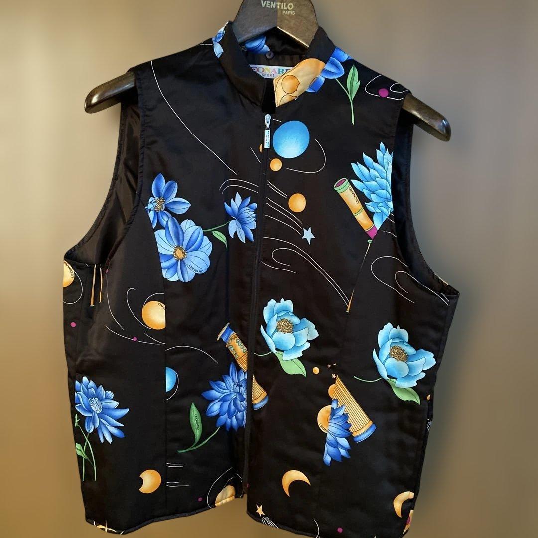 レオナール スポーツ　茶色　ライナーベスト　 付き　お値引き