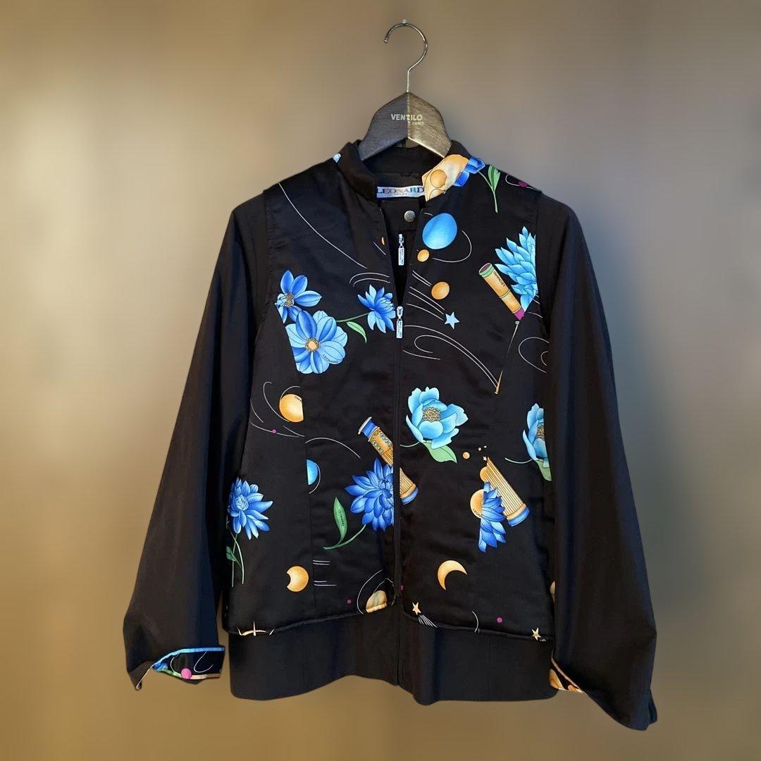 レオナール スポーツ　茶色　ライナーベスト　 付き　お値引き