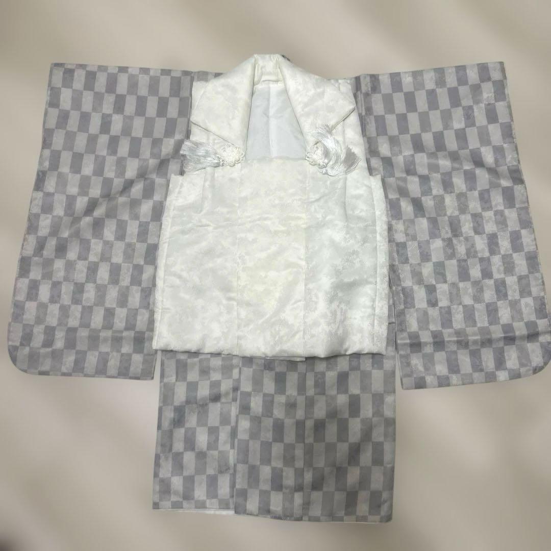 七五三　着物被布　男の子　3歳