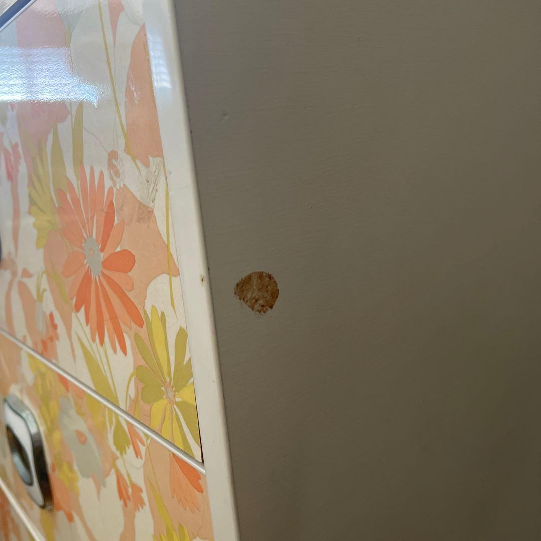 【レトロポップ】5段チェスト