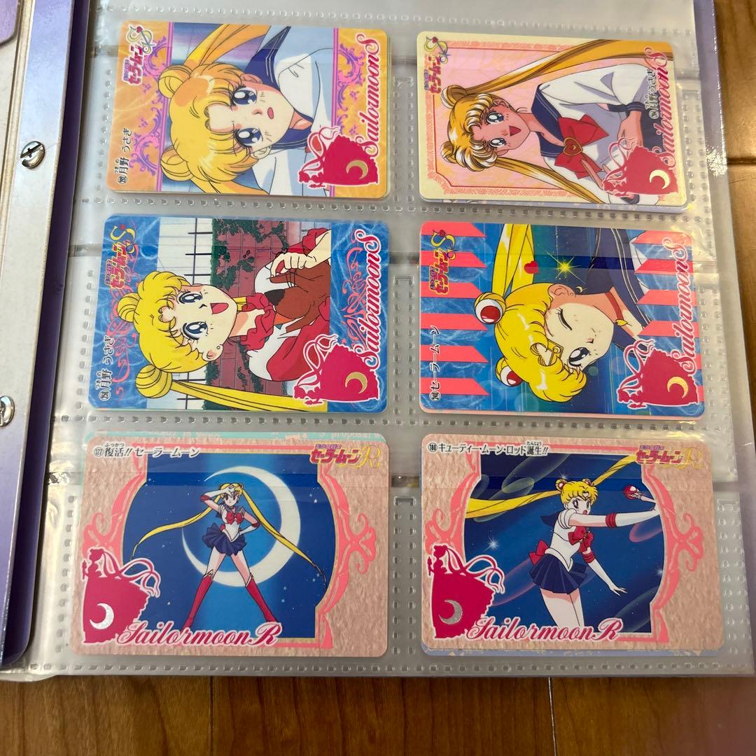 セーラームーン カードダス キラカード　アルバム付き
