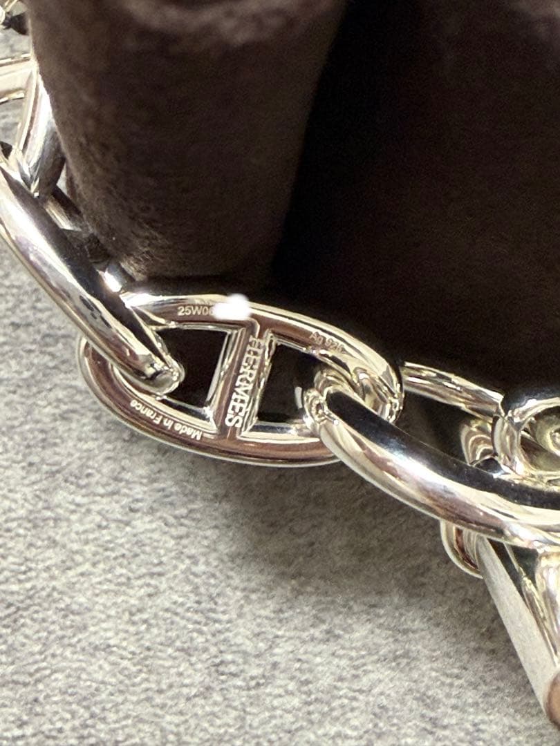 【新品】HERMES エルメス シェーヌダンクル GM 13 ブレスレット