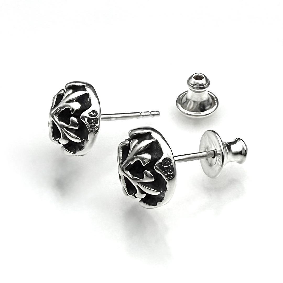 【新品】A&Gエーアンドジー クロスボールピアス (両耳)シルバー925