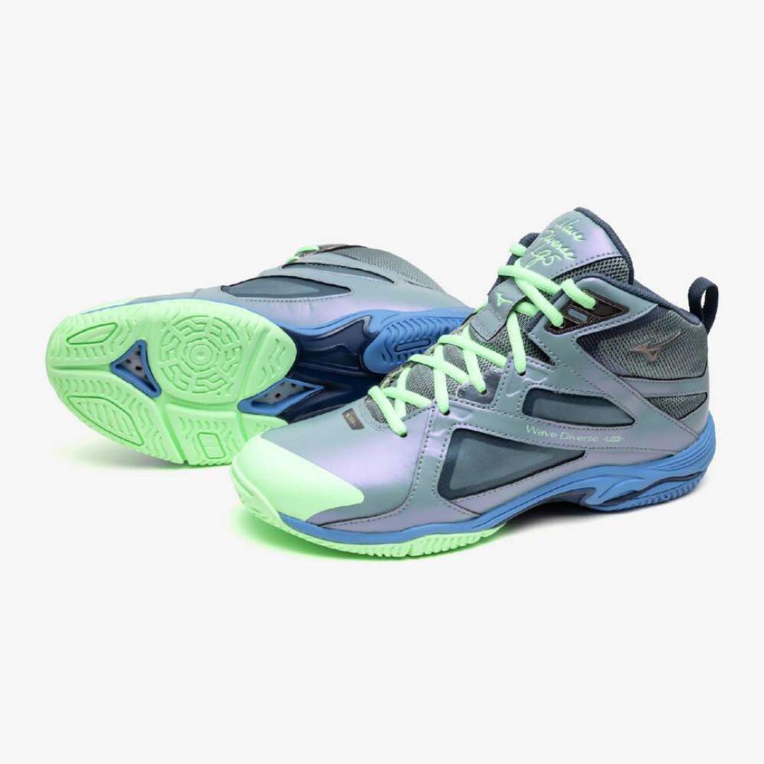 新品　MIZUNOウエーブダイバースLG5 24.5㎝　ネイビー系