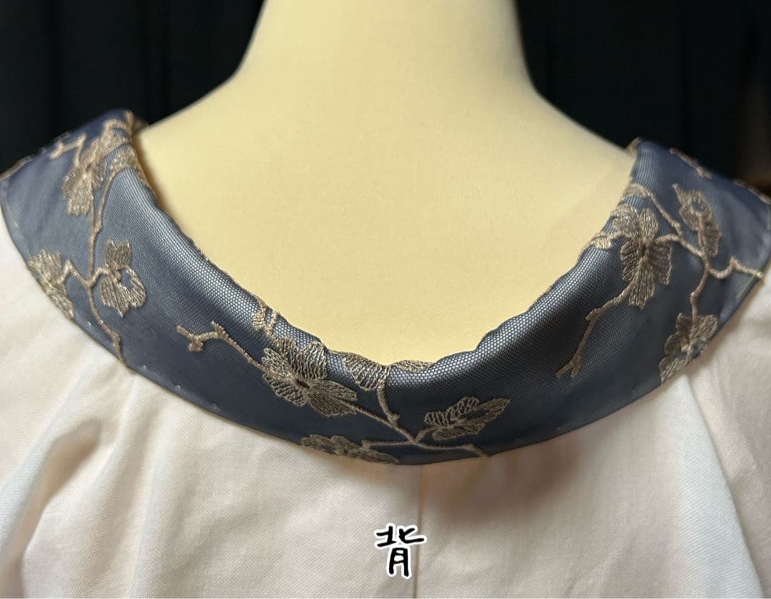 半襦袢お裾除けセット　筒袖　いちごいちえオリジナル　簡易衣紋抜き付き　※訳あり