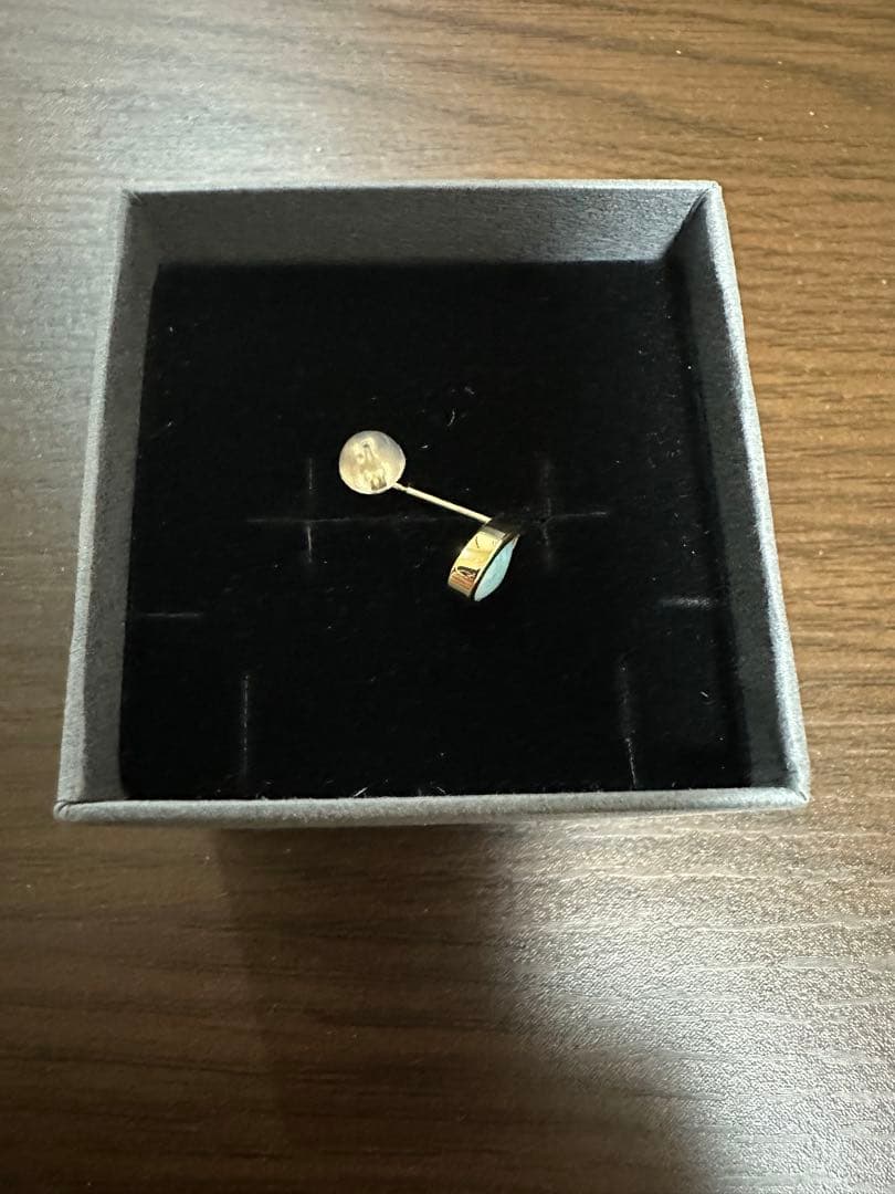 【極美品】ジュエッテJouete[ピンズ] K10YG ピアス ラリマー