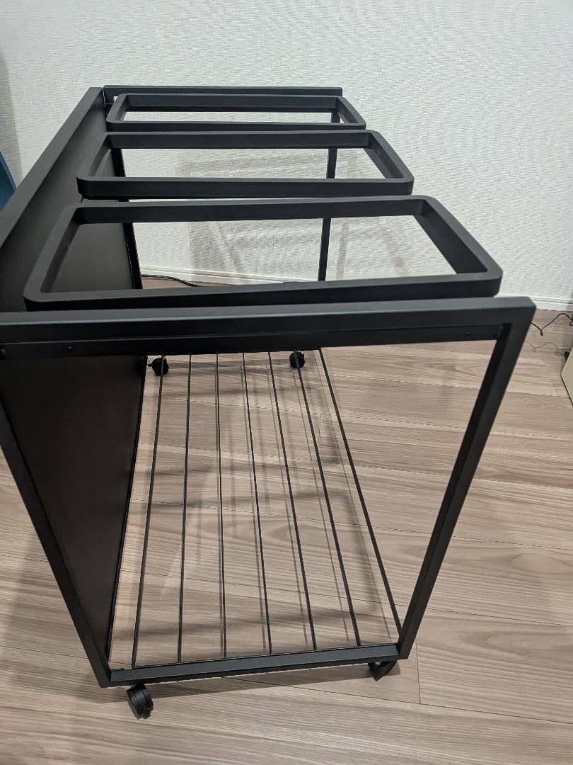 tower 分別ダストワゴン3分別ごみ箱 45L