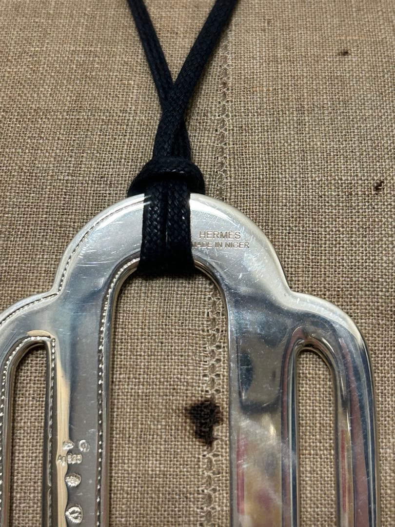 HERMES Touareg ネックレス エルメス トゥアレグ シルバー TOP