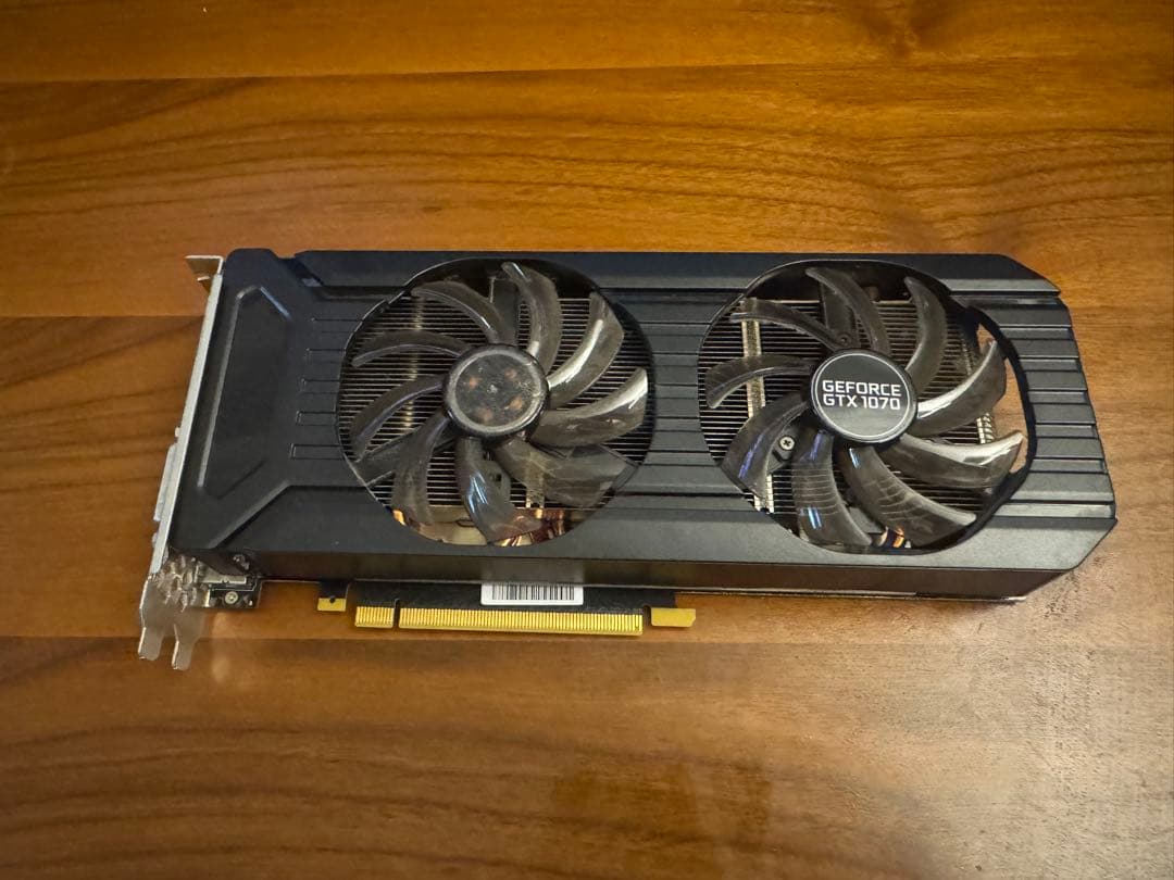 グラフィックボード・グラボ・ビデオカード GTX1070 DUAL 8G GDDR5