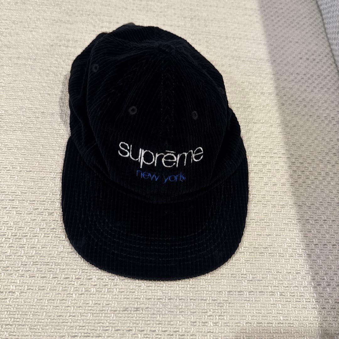 帽子 Supreme Waffle Corduroy Classic Logo 6