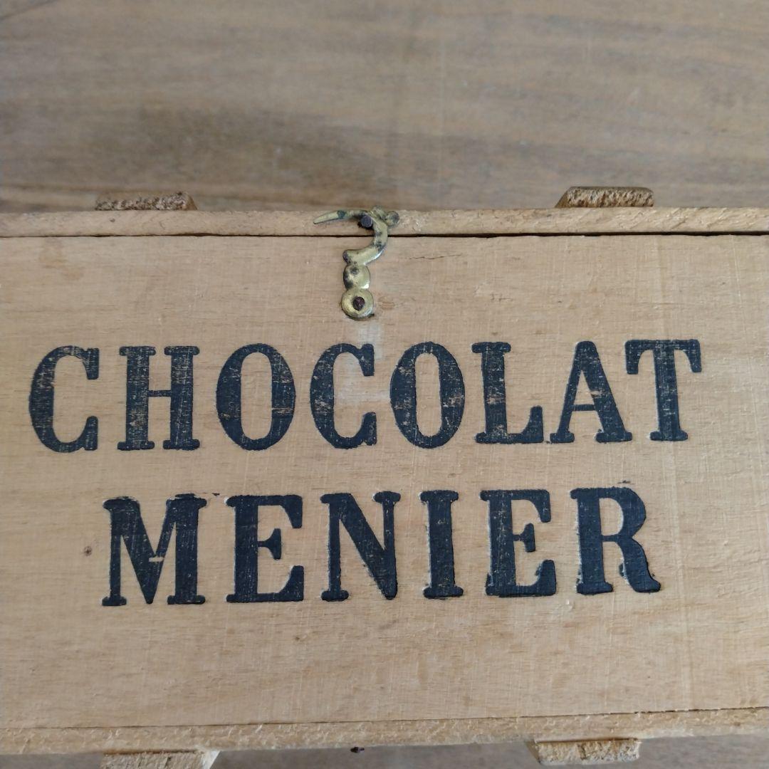 再入荷！美品ショコラティエ『ショコラムニエ』の木箱/ドール・アンティーク