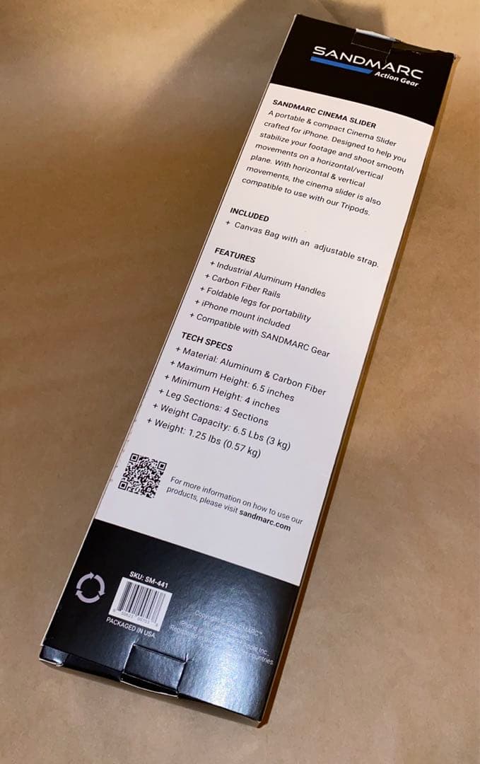 sandmarc cinema slider シネマスライダー