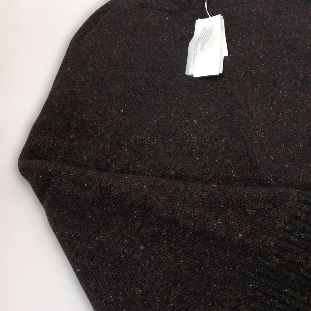 BOBOUTIC/新品タグ付き/ダークブラウンパンツ/ ウエストゴムウールパンツ