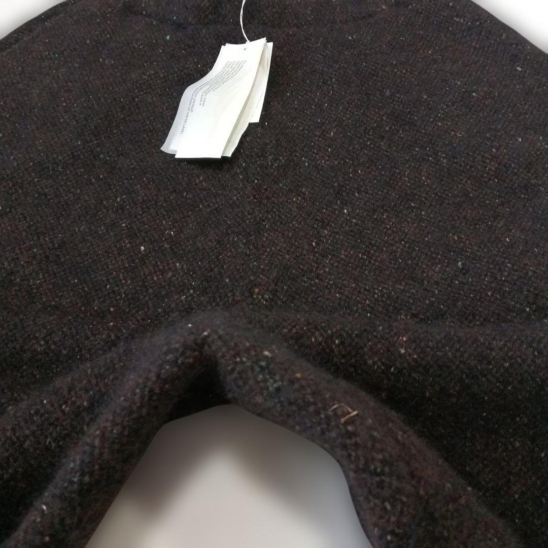 BOBOUTIC/新品タグ付き/ダークブラウンパンツ/ ウエストゴムウールパンツ