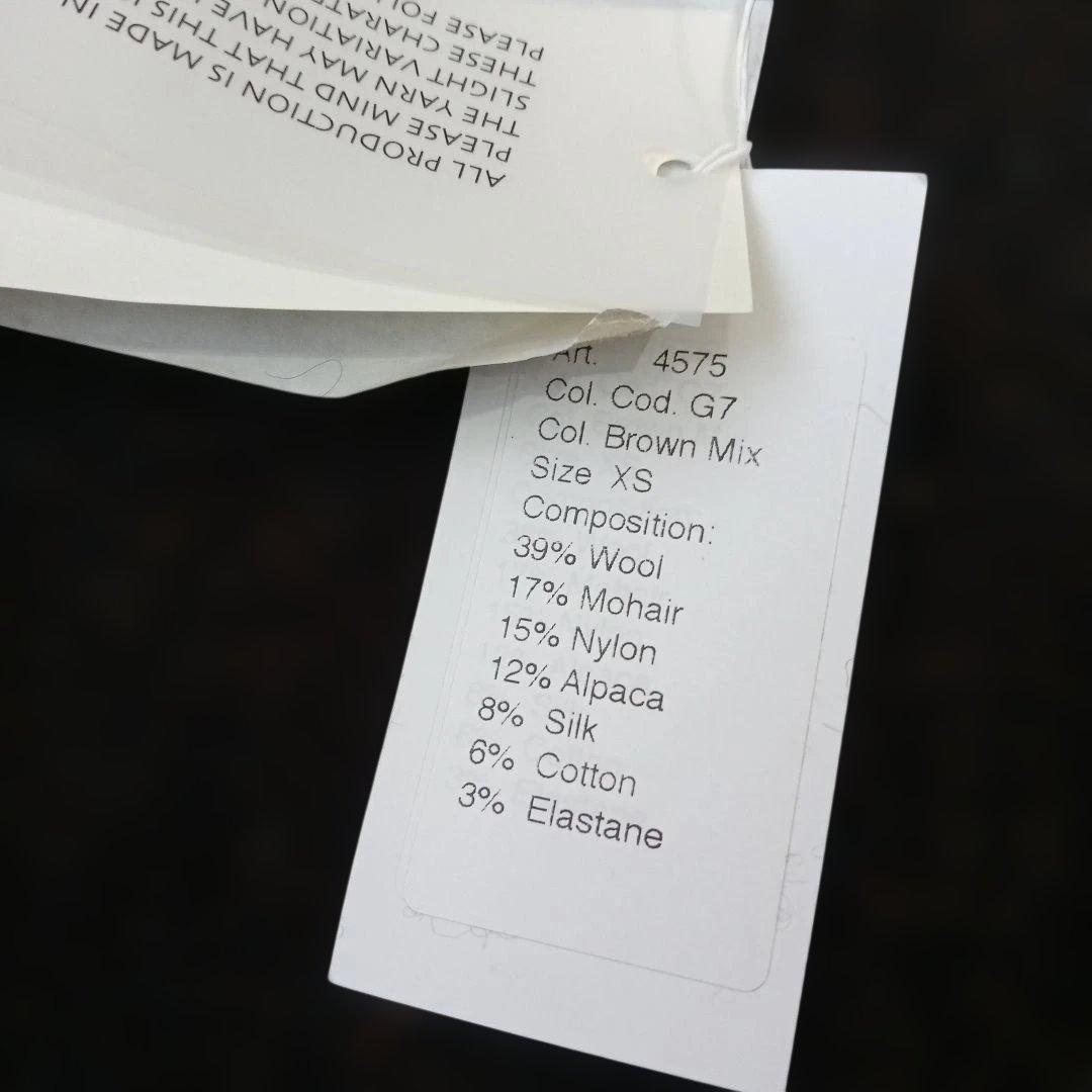 BOBOUTIC/新品タグ付き/ダークブラウンパンツ/ ウエストゴムウールパンツ