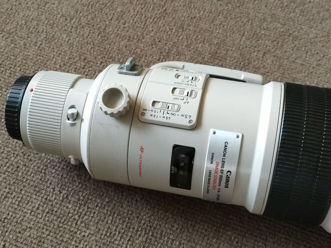 CANON EF 500mm 1:4 L IS USM キャノン 望遠レンズ