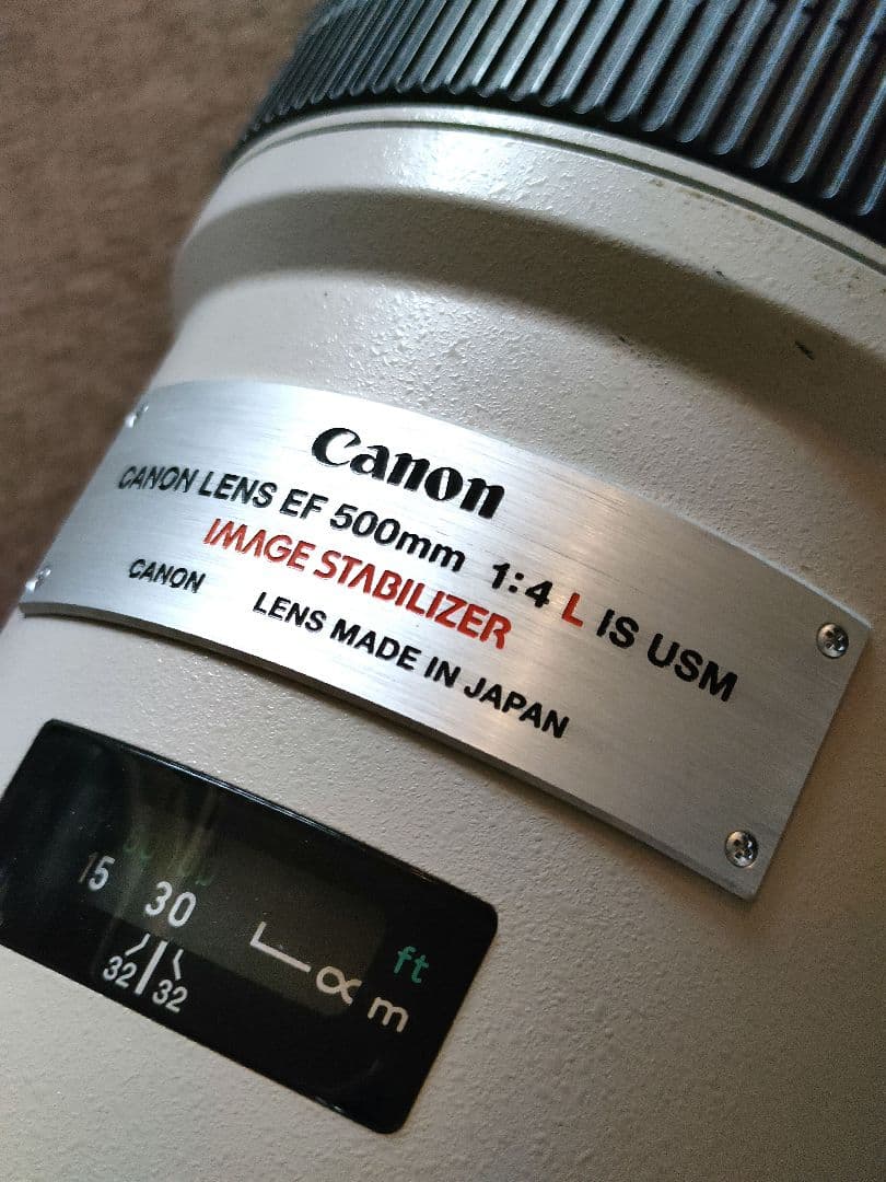 CANON EF 500mm 1:4 L IS USM キャノン 望遠レンズ