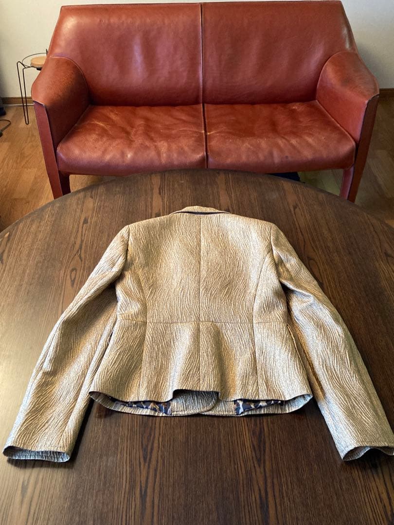 DOLCE & GABBANA新品2釦GOLDJACKET IN Leopard