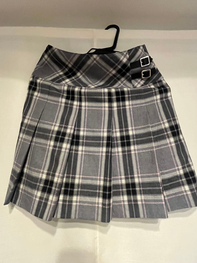 ポンポネット　ブレザー　スカート　リボン　グレー　受験　卒業式　L 160