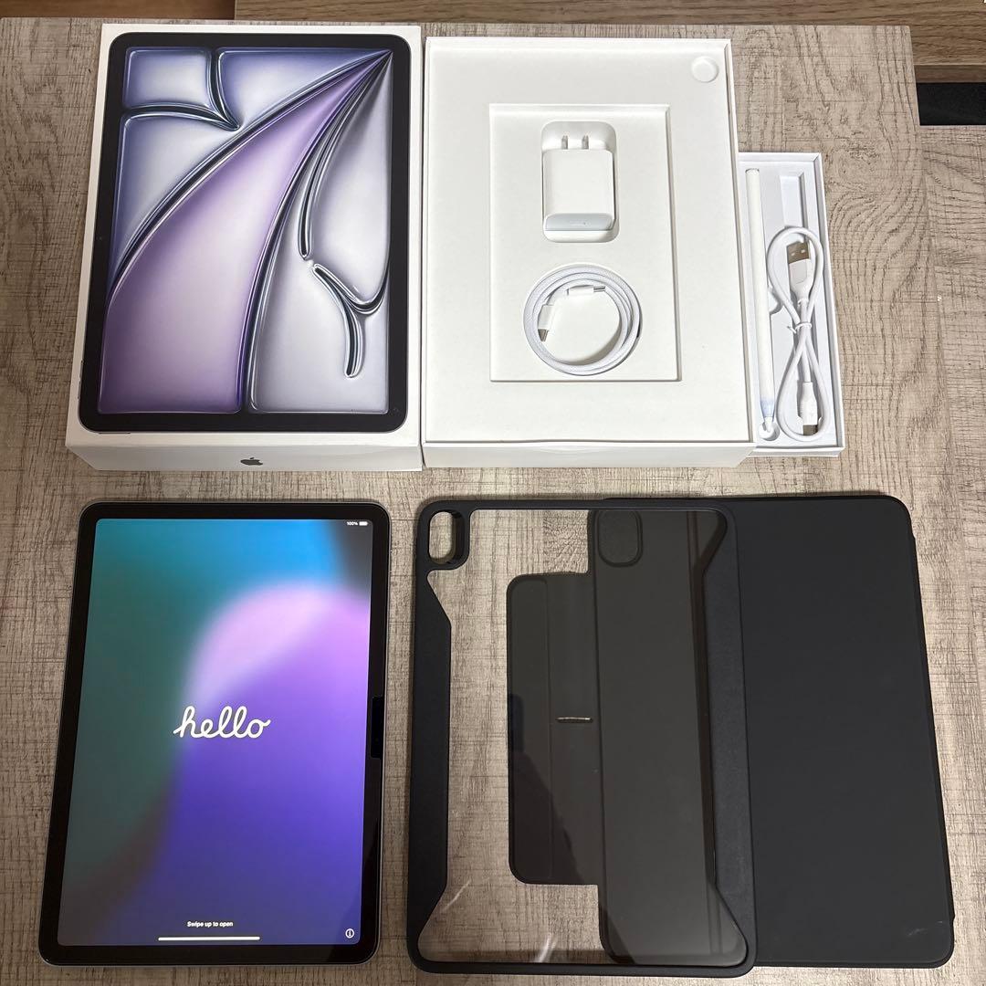 iPad Air (M2) 11インチ Wi-Fi 128GB スペースグレイ