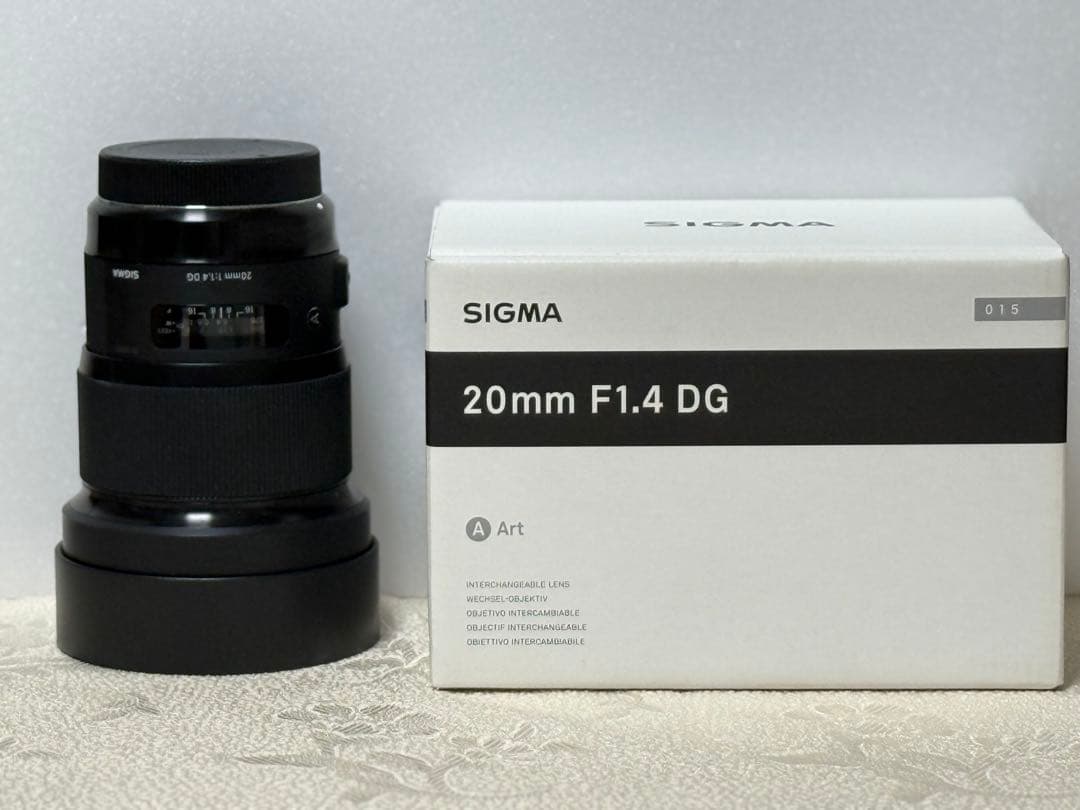 SIGMA 20mm F1.4 DG Art レンズ