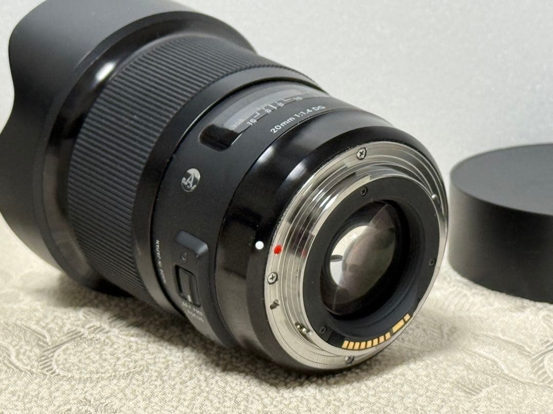 SIGMA 20mm F1.4 DG Art レンズ