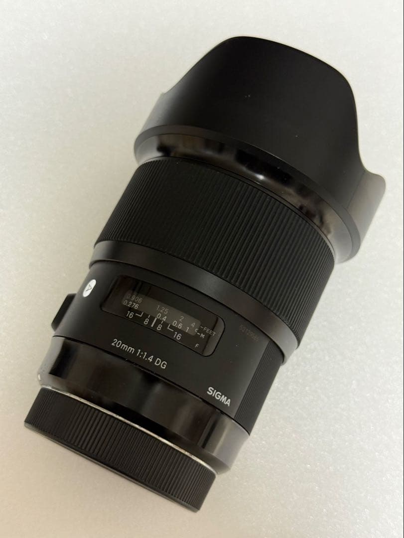SIGMA 20mm F1.4 DG Art レンズ