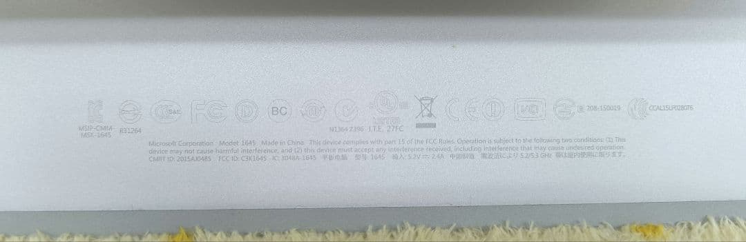 Microsoft Surface3　キーボート、ペン付き