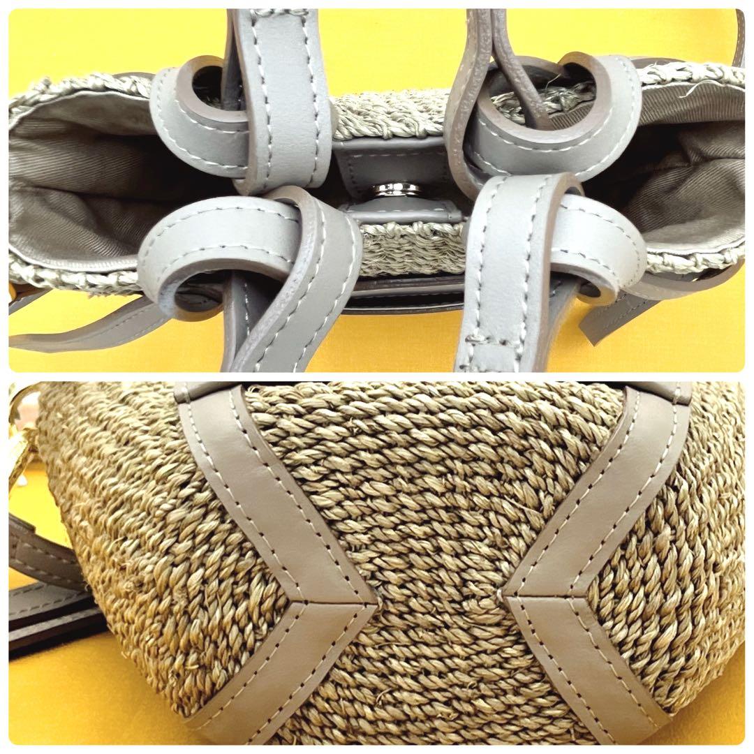 めんま　ヴィオラドーロ かごバッグ　ショルダーバッグ　ハンドバッグ