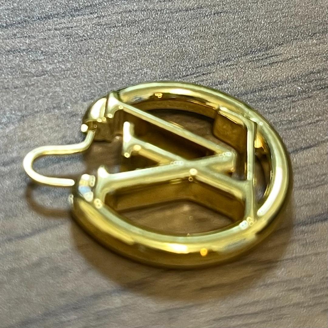 Louis Vuitton ヴィトン ルイーズ ブックル ドレイユ ピアス 片耳