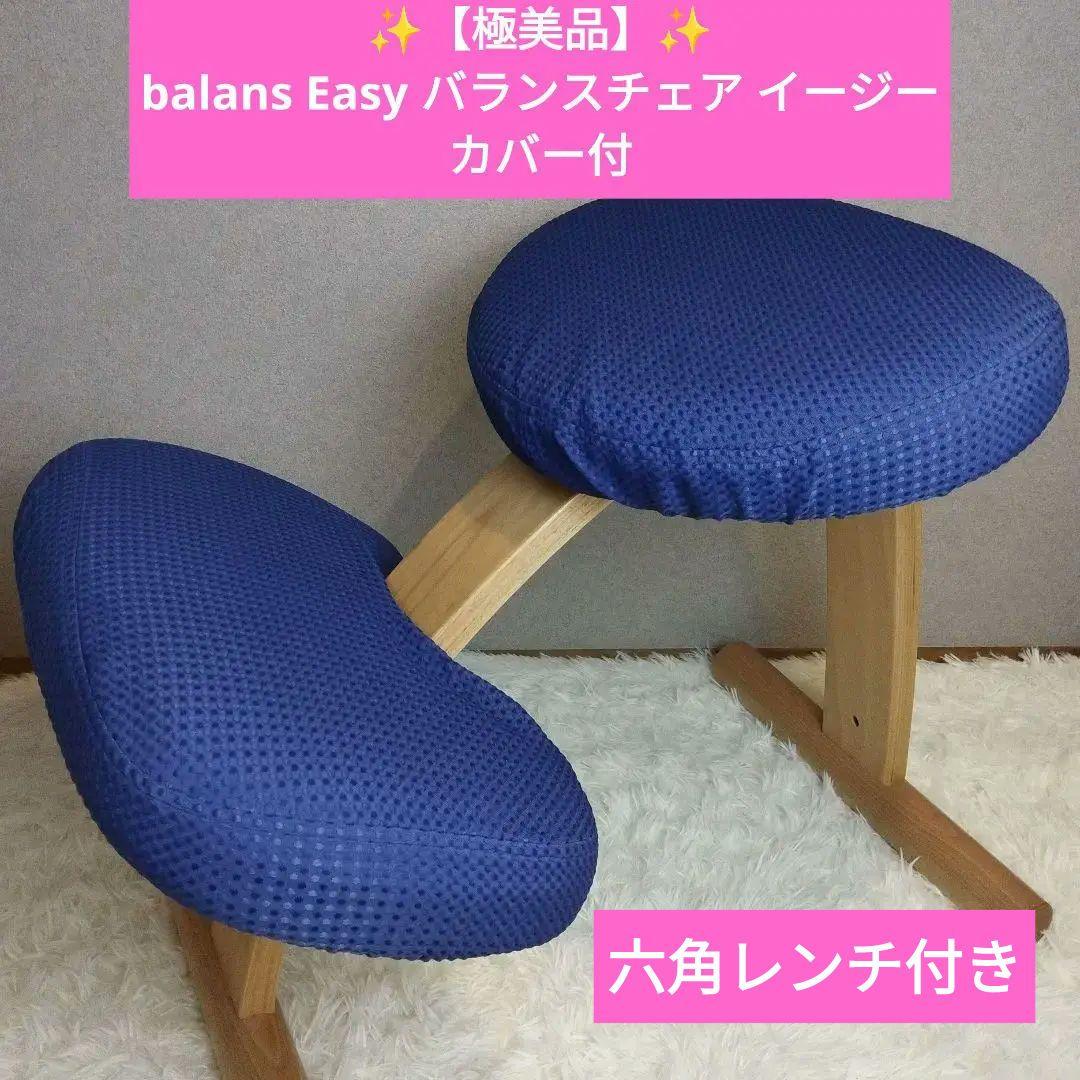 【極美品】balans Easy バランスチェア イージー カバー付