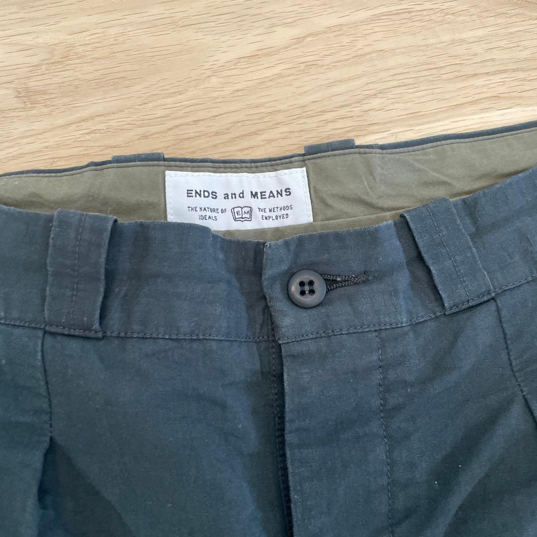 ENDS and MEANS Army Chino ネイビー