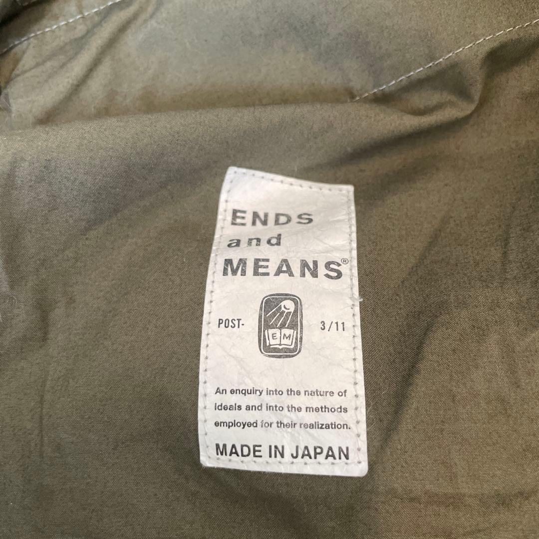 ENDS and MEANS Army Chino ネイビー