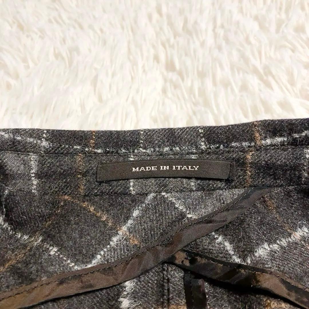 【超美品・SUPER100's】TAGLIATORE　テーラード　44　チェック