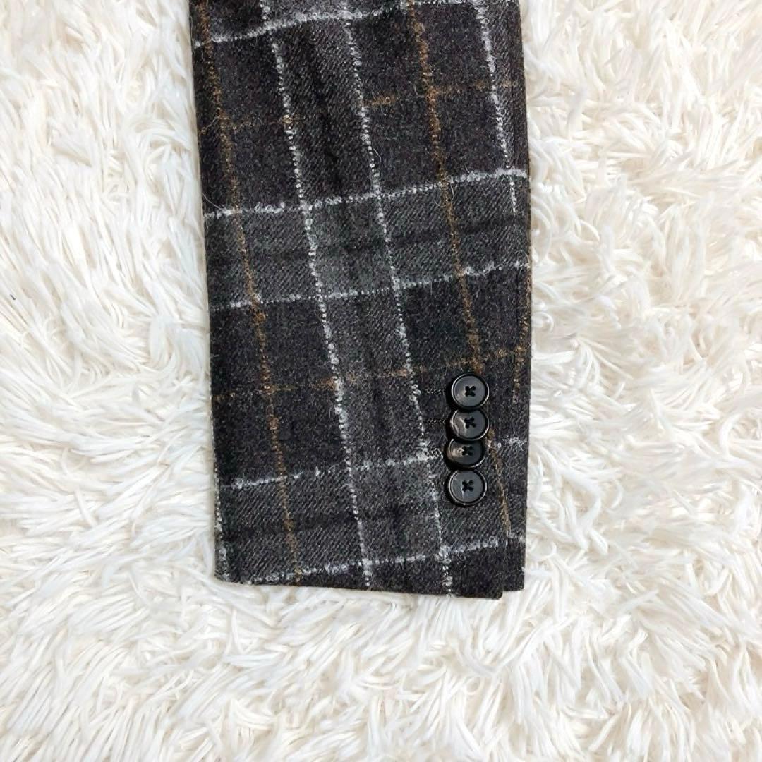 【超美品・SUPER100's】TAGLIATORE　テーラード　44　チェック