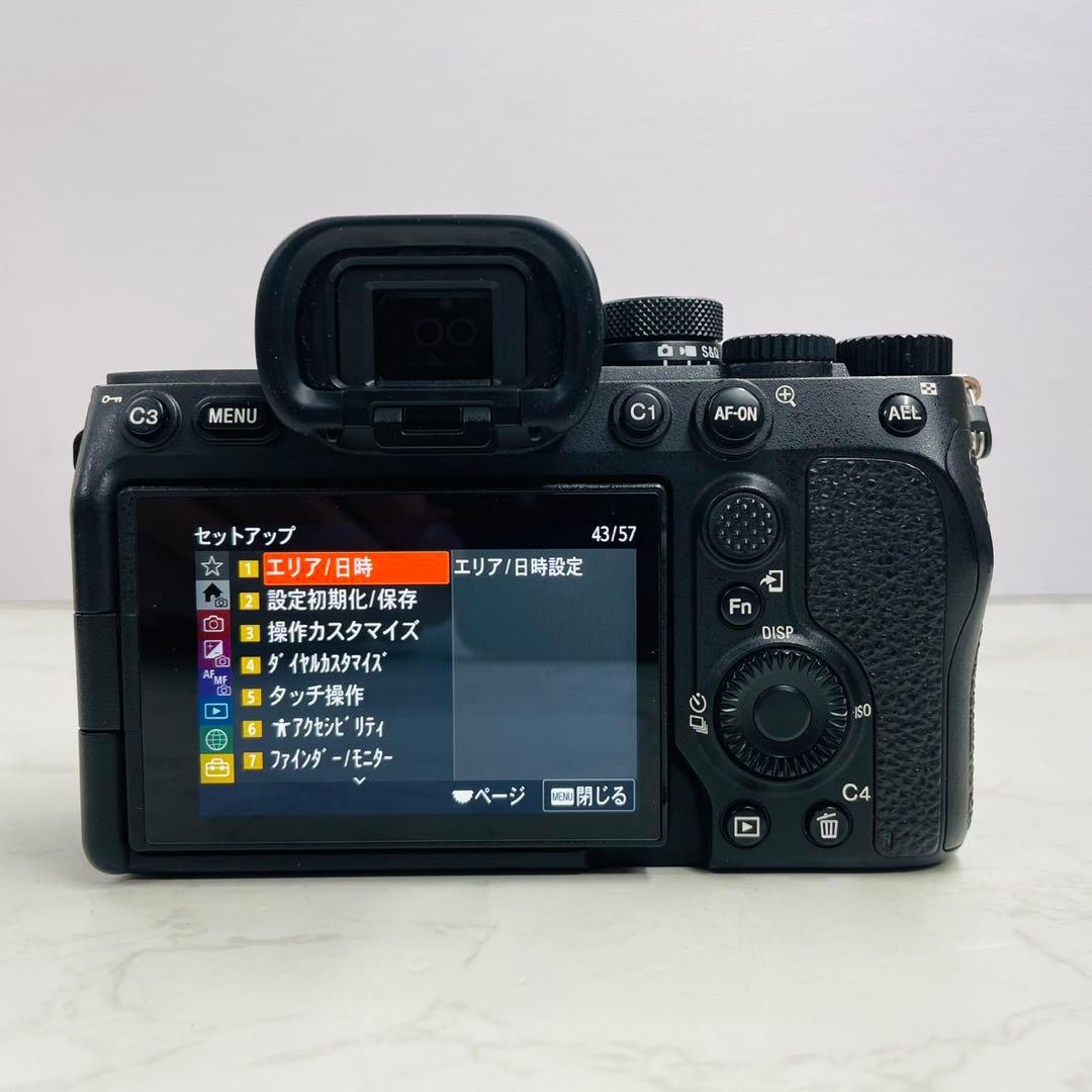 SONY α7Ⅳ ILCE-7M4 ショット数18,764回
