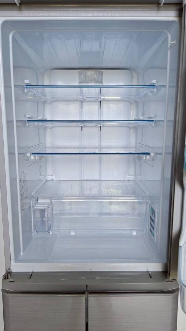 【りんまま】SHARP ノンフロン冷凍冷蔵庫 SJ-W412F-S