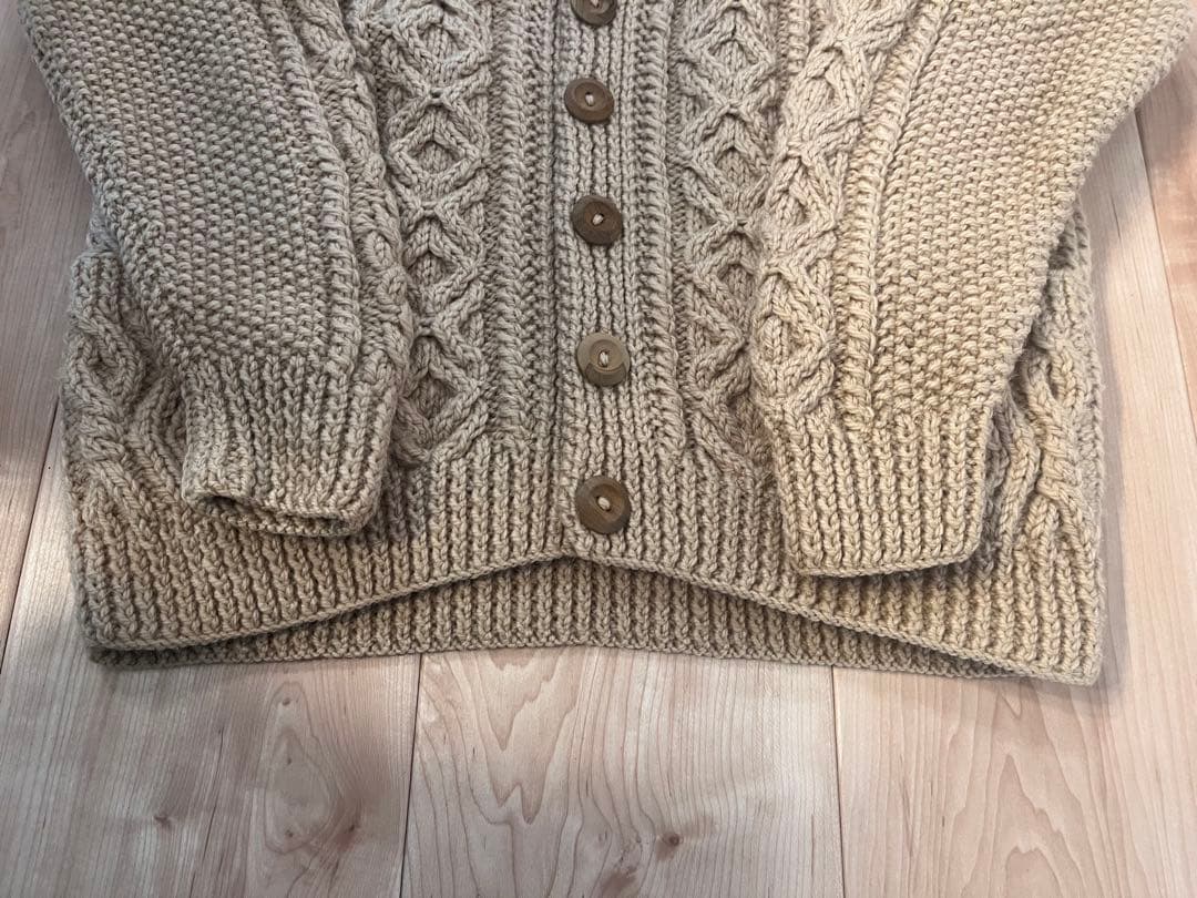 ユ*！様 【極美品】 INVERALLAN インバーアラン ニット カーディガン