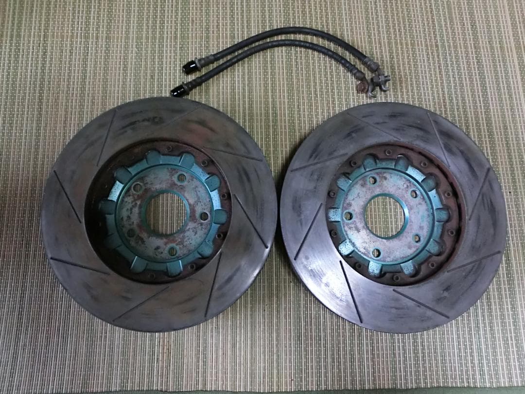 スープラJZA80 RZ フロントキャリパーとフロントローター