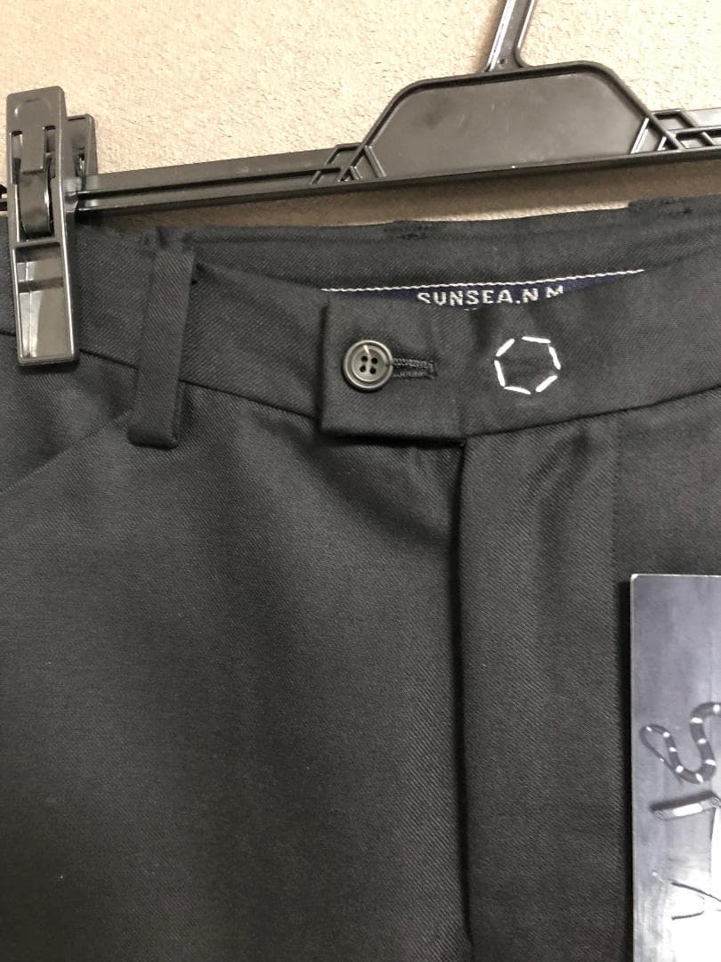 新品 SUNSEA N.M THICKEND w/耳 ロング パンツ