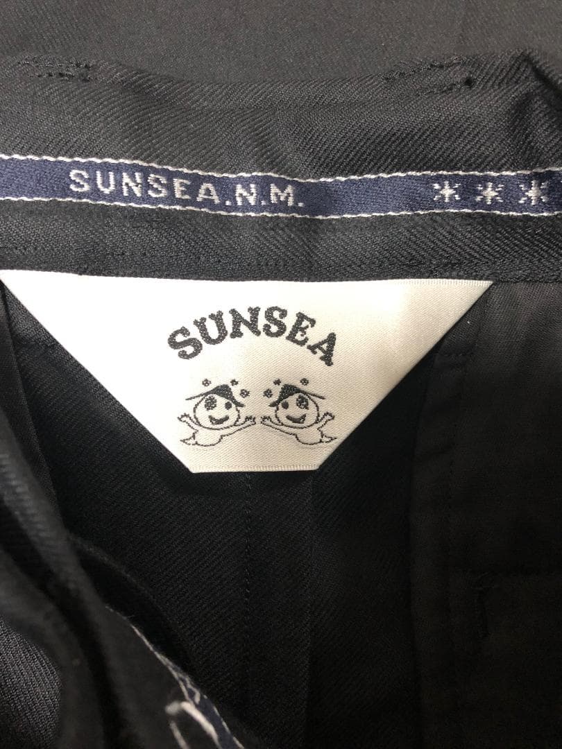 新品 SUNSEA N.M THICKEND w/耳 ロング パンツ