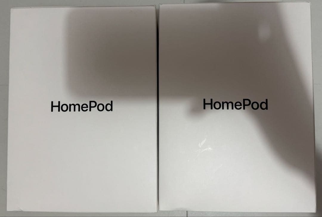 Apple Pod 第2世代2台セットスマートスピーカー美品動作確認済み