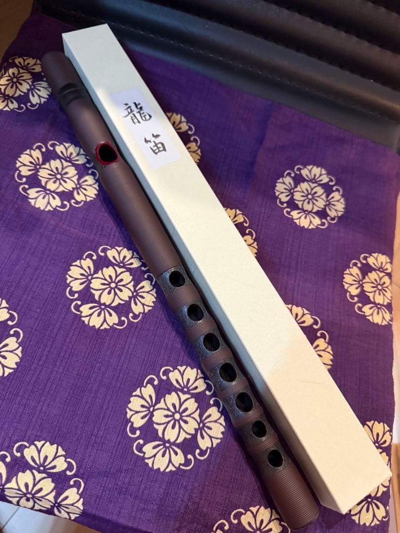 即完品❗️新品未使用❗️復刻版❗️龍笛 120周年記念樹脂管 ‼️byたなかや