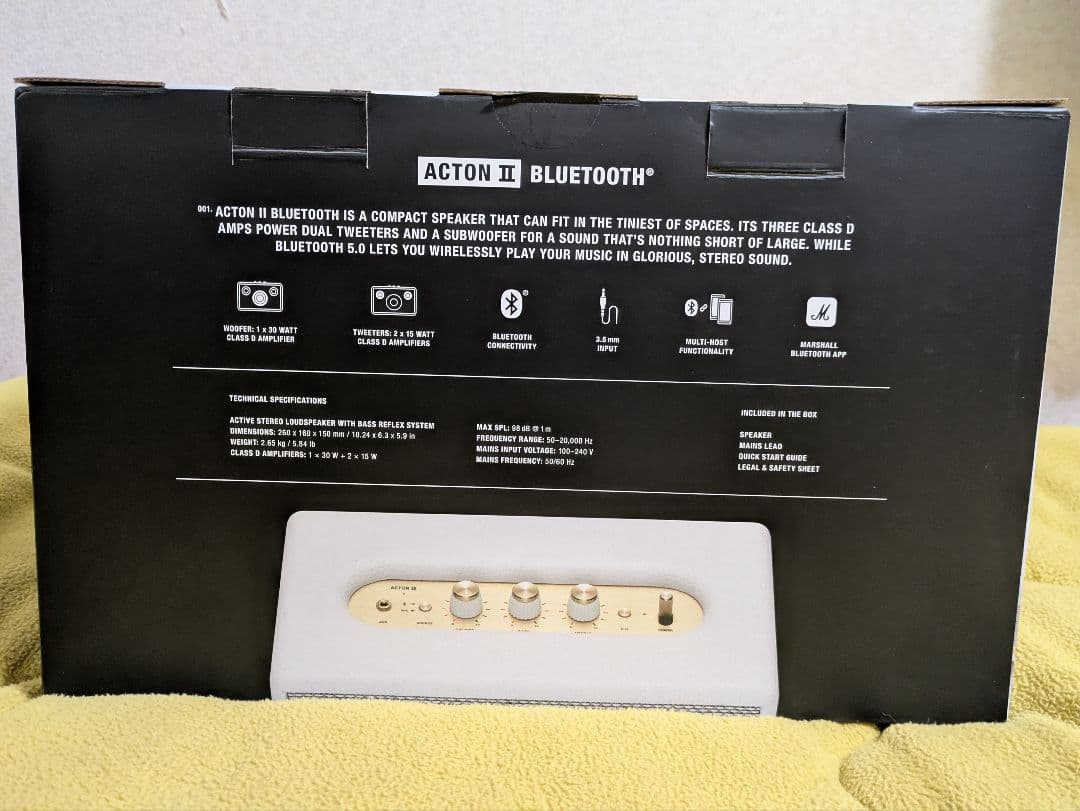 Marshall Acton II (White) 新品同様！