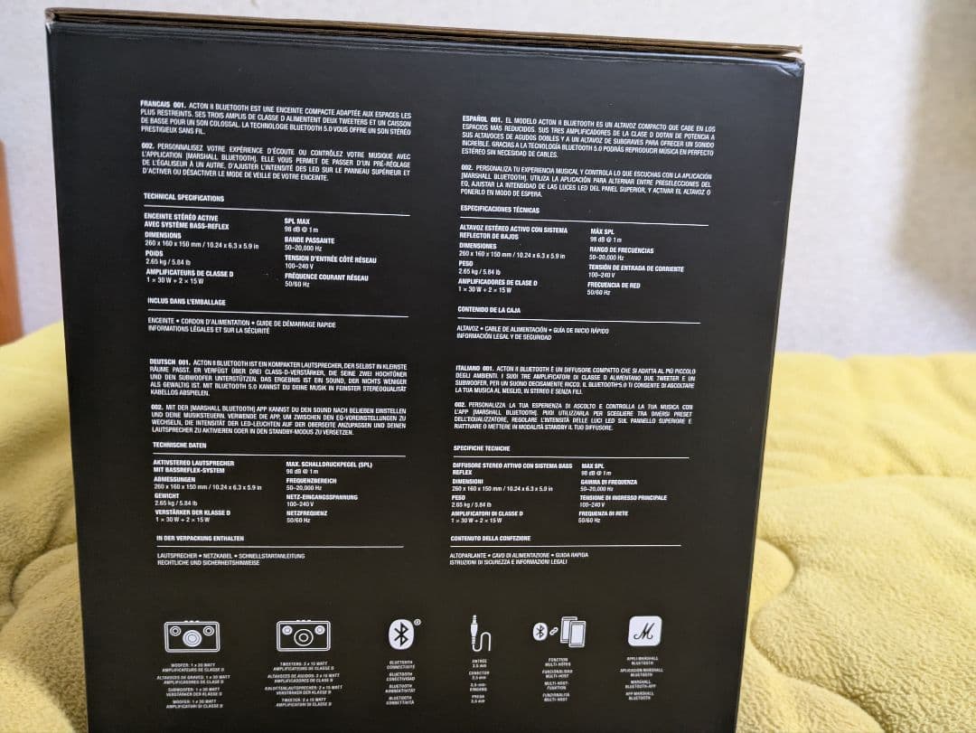 Marshall Acton II (White) 新品同様！