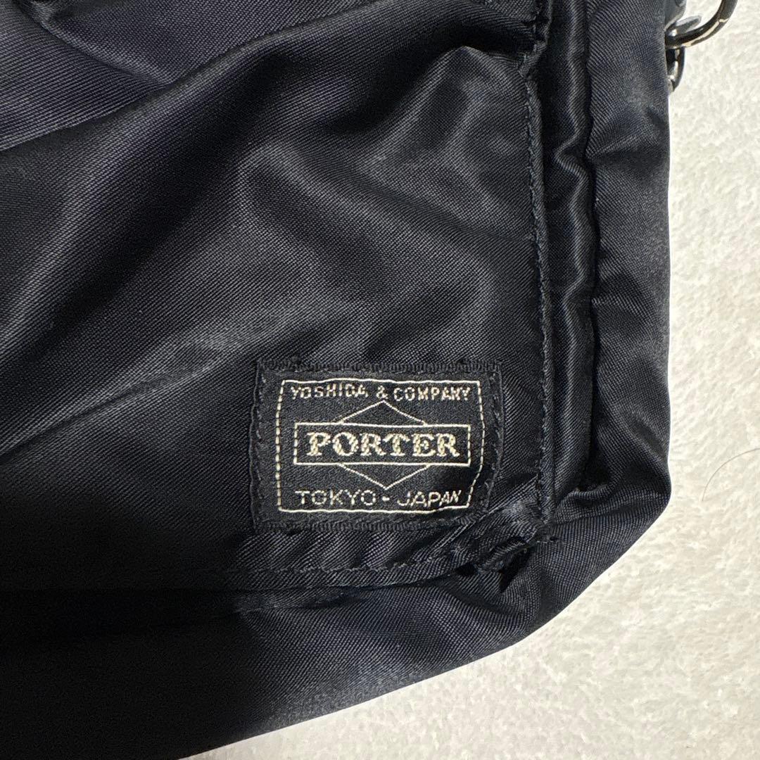 ポーター　タンカー　ショルダーバッグ　2way ブラック
