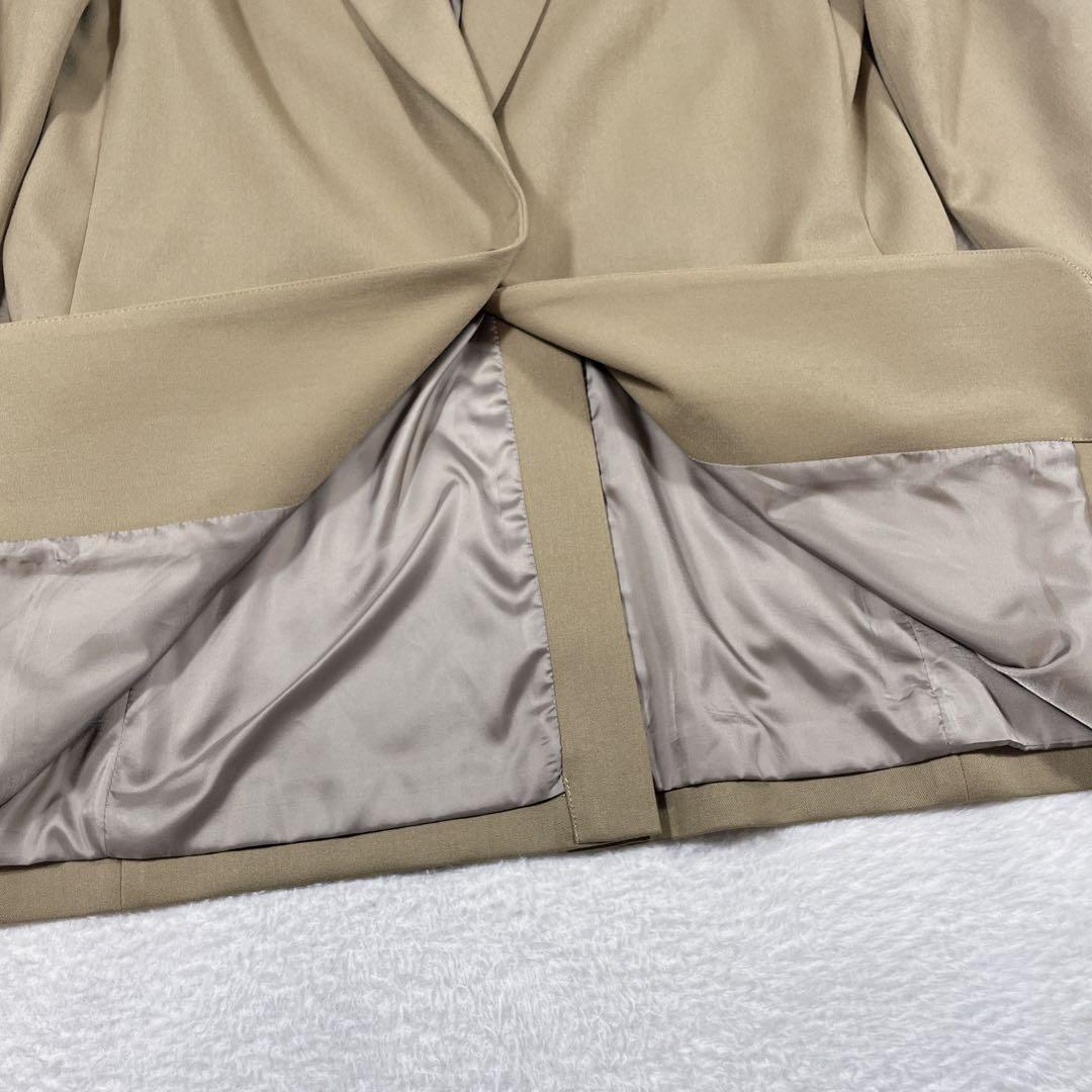 新品未使用タグ付き　ラウンジドレス　テーラードジャケット　シングル　ベージュ